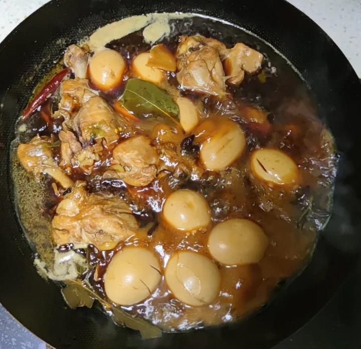 爆好吃的卤鸡腿 卤蛋❗电饭煲 炒锅都可以做~