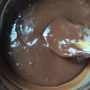 苦甜苦甜的海盐焦糖巧克力古早蛋糕 8寸版&吐司盒版的做法 步骤8
