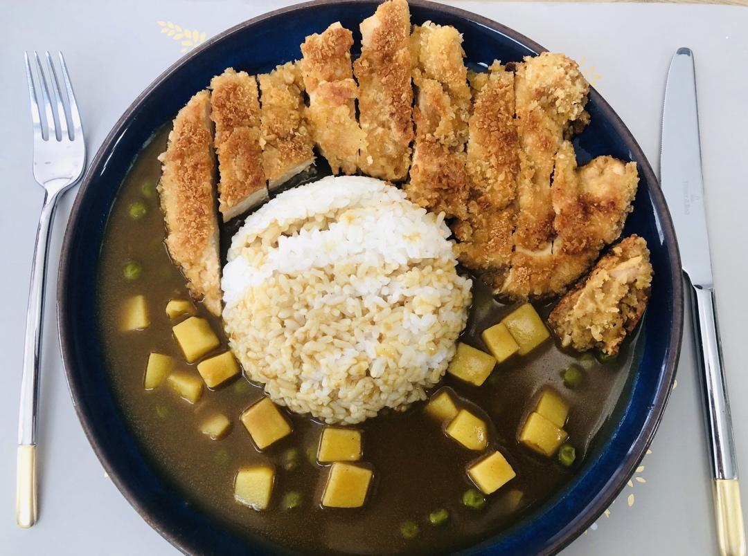 好吃不过【咖喱鸡排饭】🍛手把手教你做美食