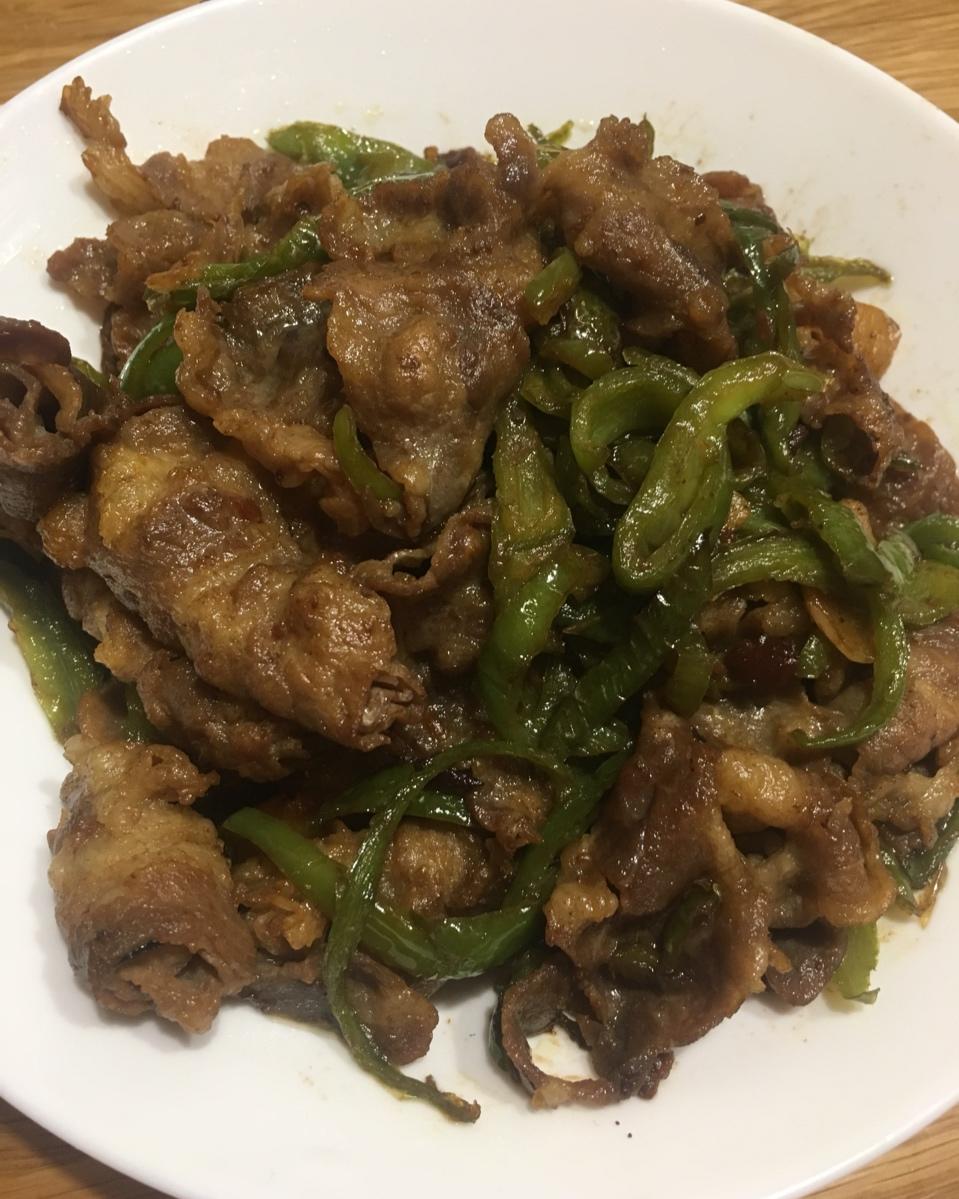 酱炒肥牛（八分钟食谱）