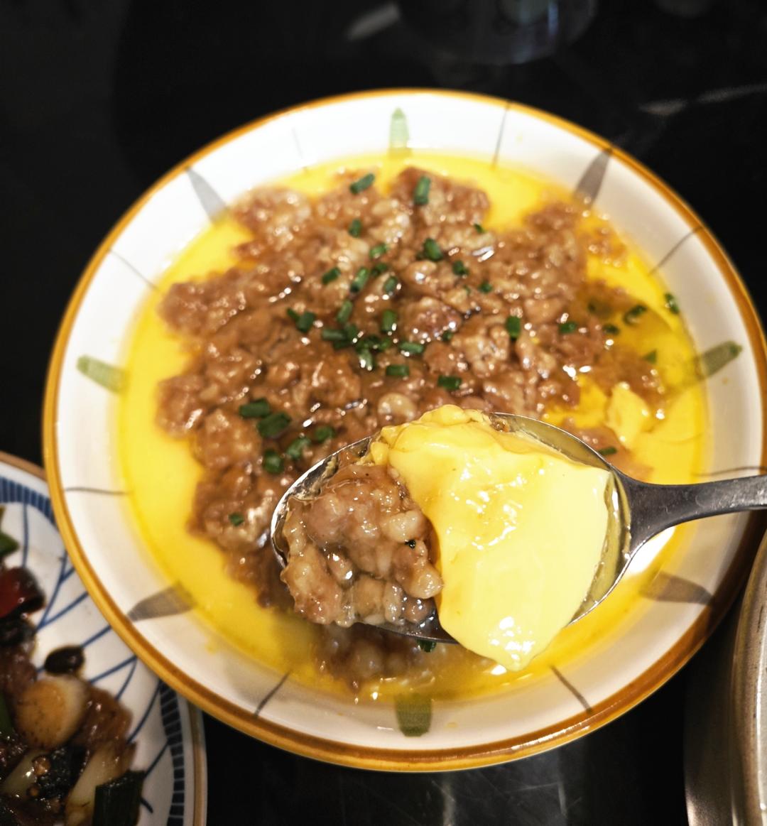 比布丁还要嫩，老少皆宜的肉沫蒸蛋