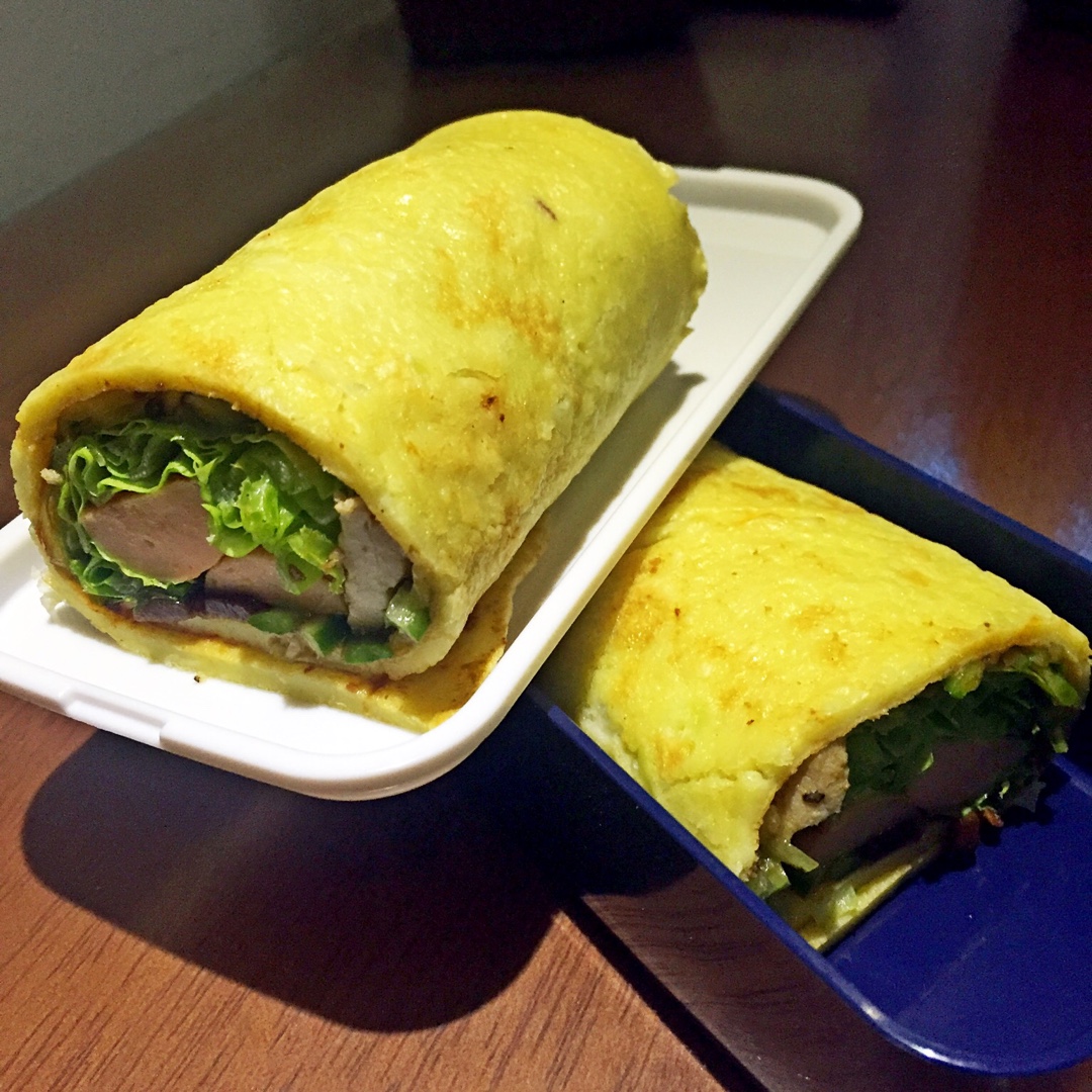 【鸡蛋卷饼】