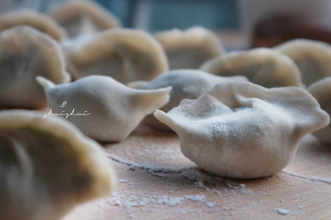 香菇虾仁鲜肉韭菜水饺