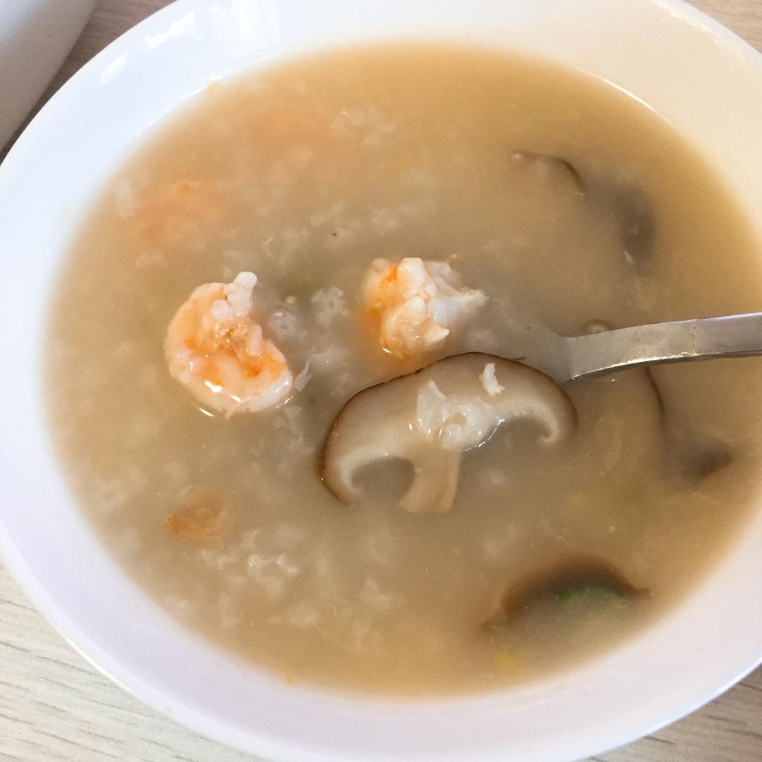 香菇虾粥