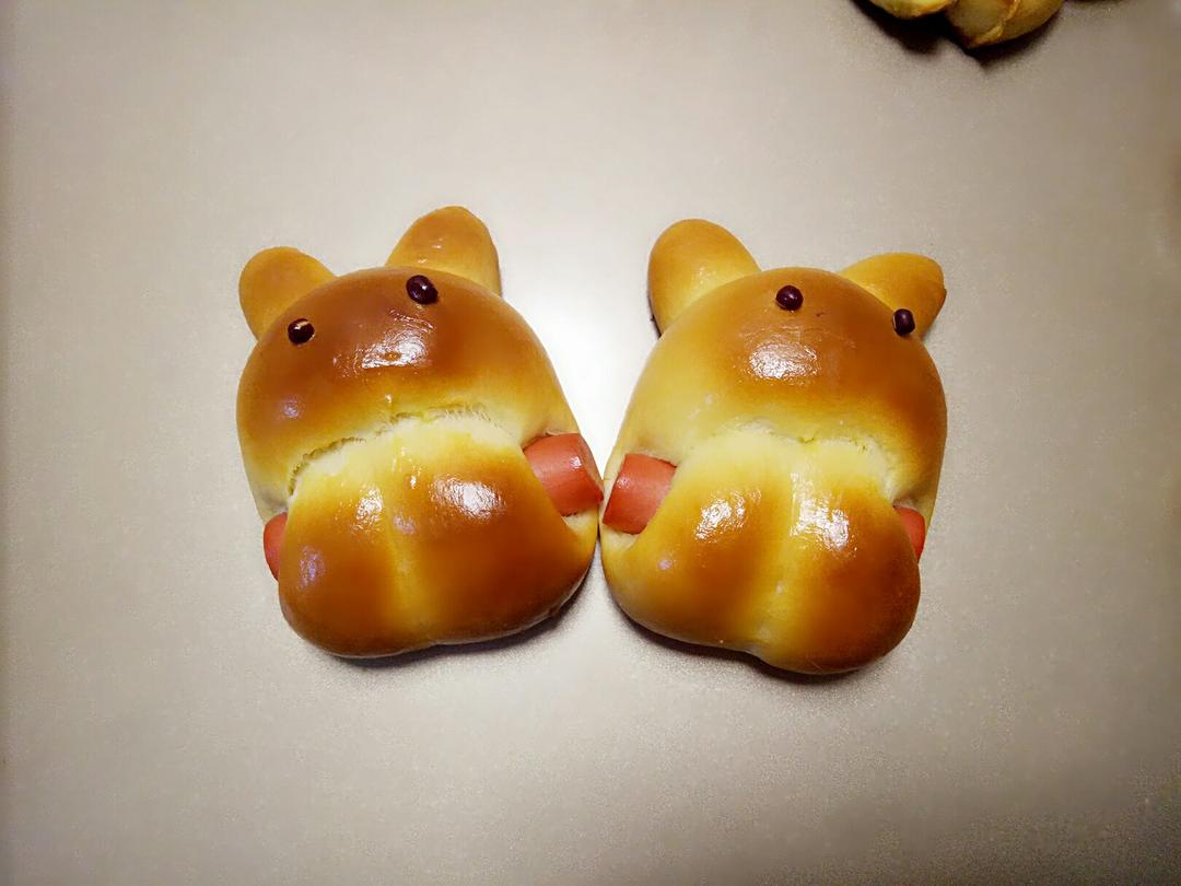 小兔子香肠包