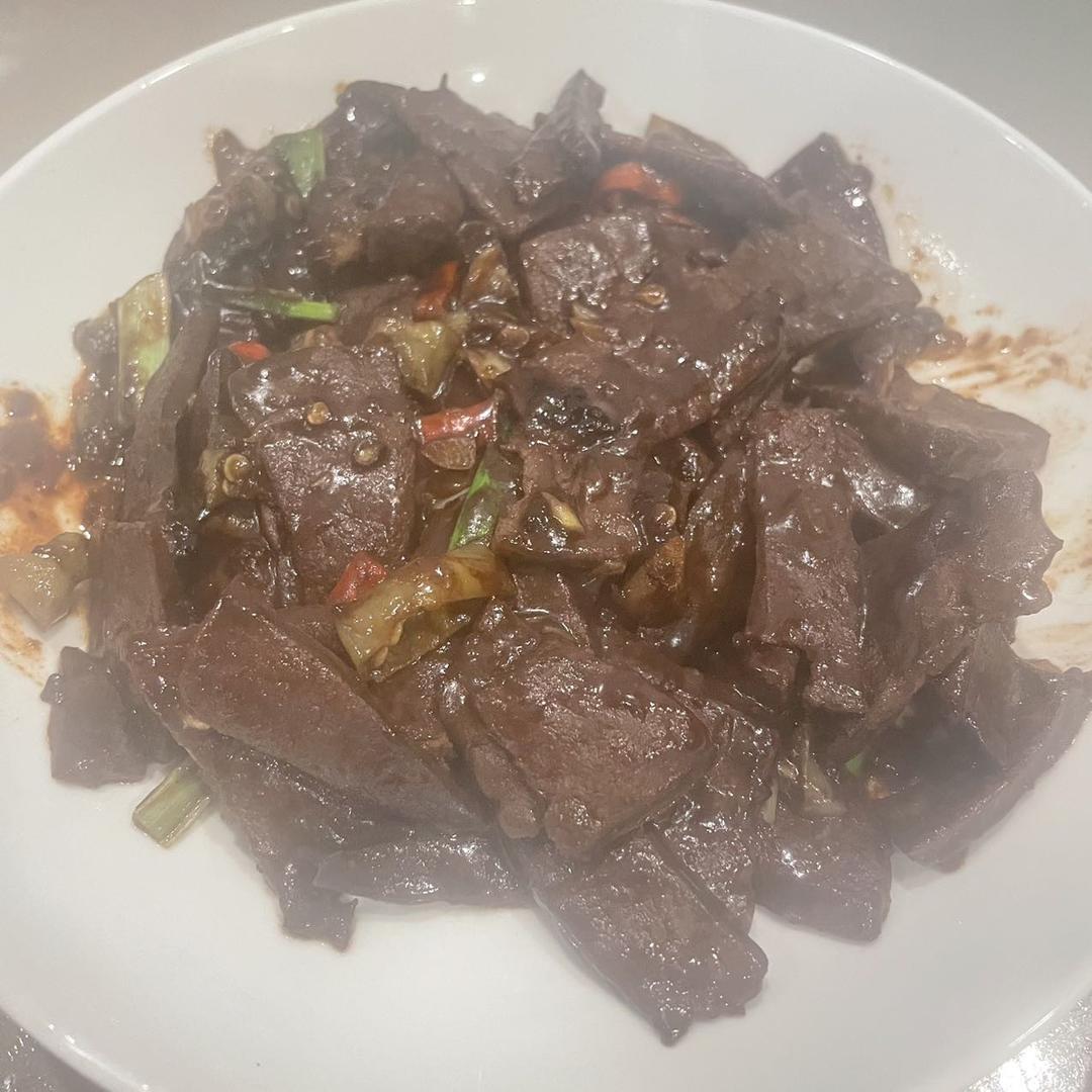 这样炒的猪肝鲜嫩入味，一点都不腥，特别好吃😋