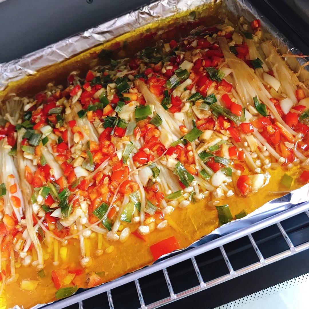 蒜蓉金针菇☀️烤箱版