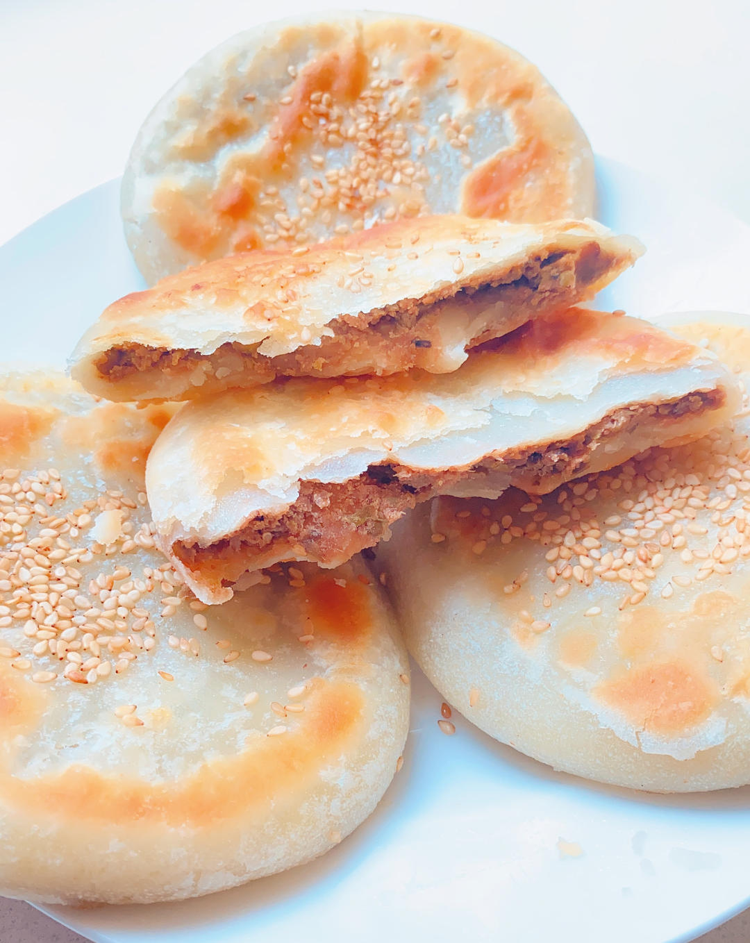 香酥豆沙饼