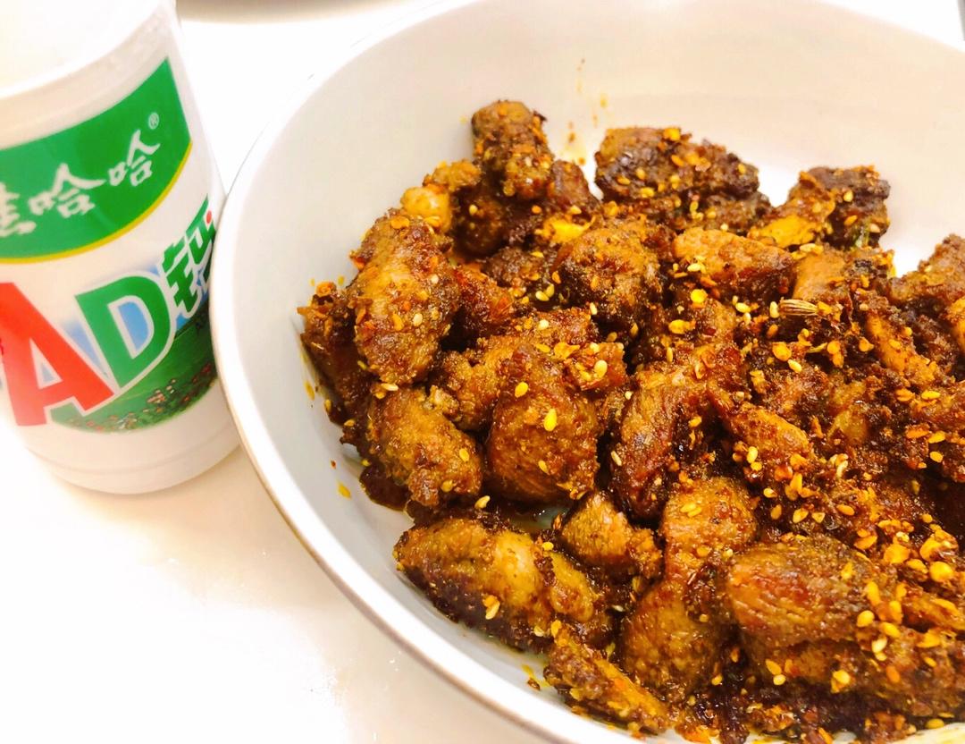吃不到膻味的比烧烤更好吃的孜然羊肉🐏