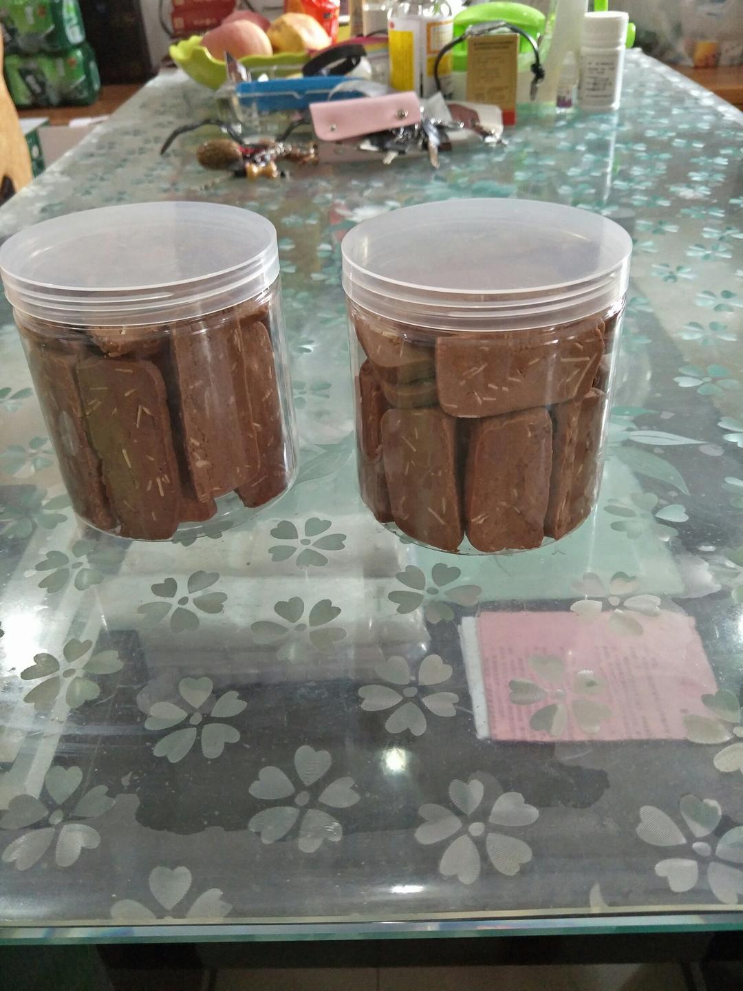 杏仁片巧克力饼干