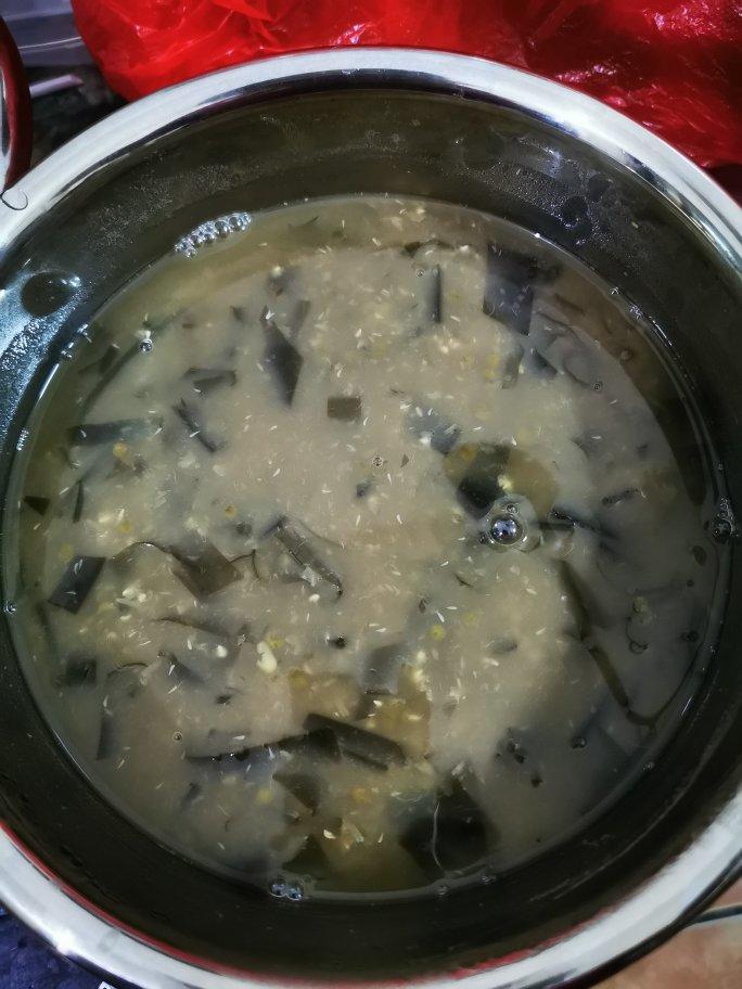 海带绿豆沙
