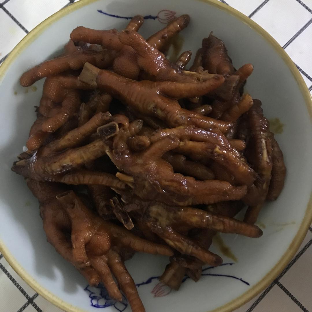 秘制红烧鸡爪