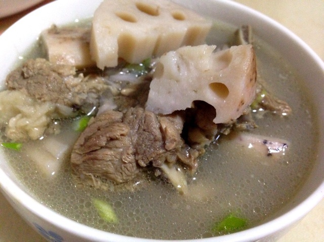 排骨莲藕汤