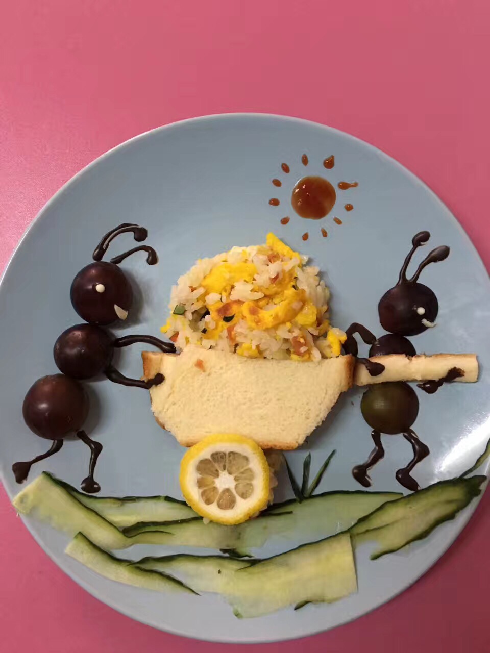 蚂蚁搬家童趣餐