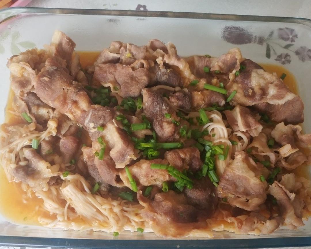 肥牛金针菇的做法