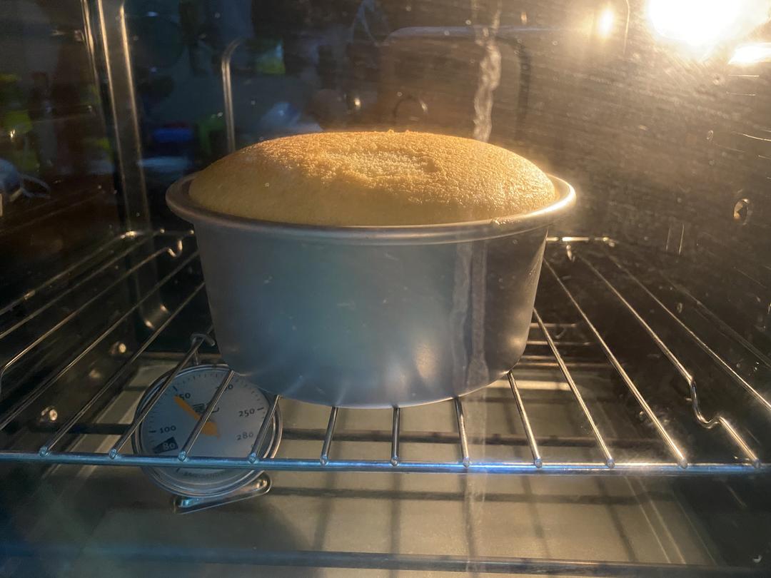 不开裂的6寸戚风（海氏C40）