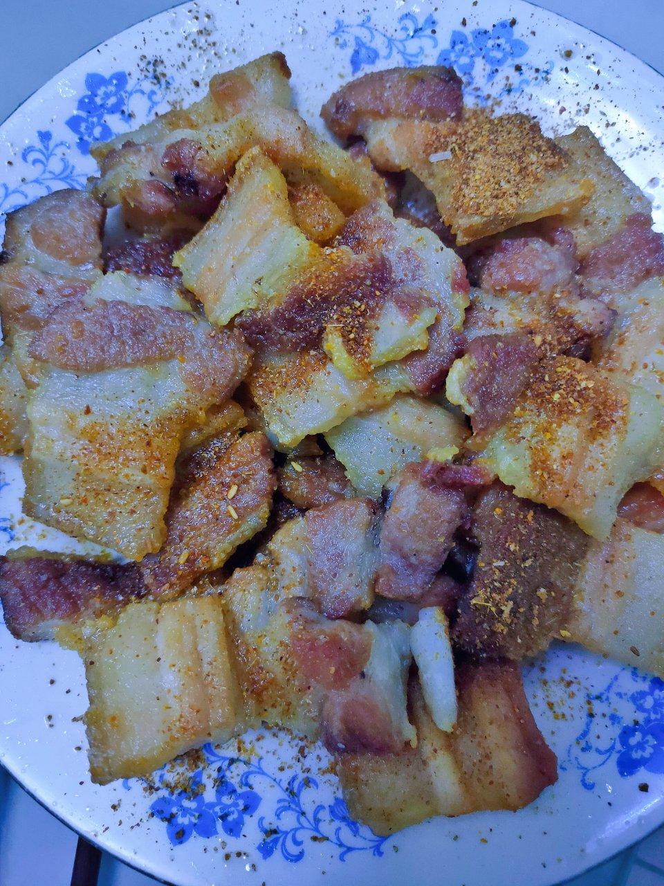 干煎五花肉