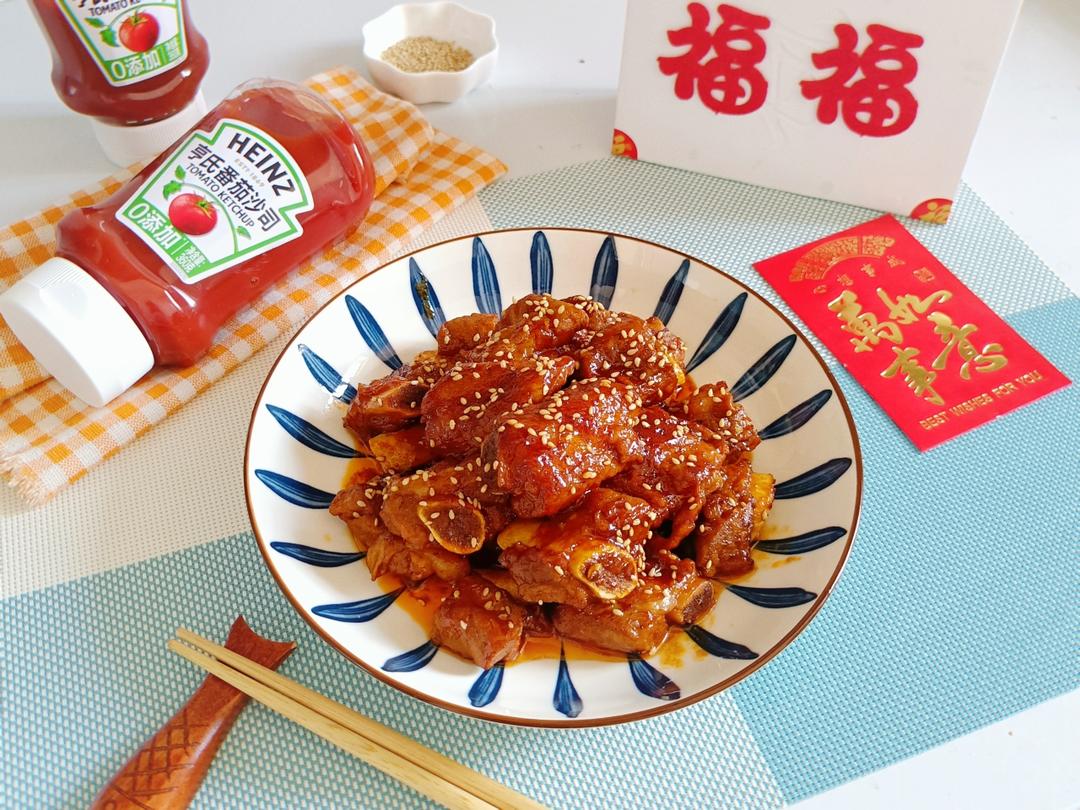 节节高升|年夜饭甜蜜的糖醋排骨