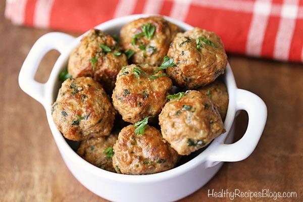 鸡肉丸丨低碳生酮的做法