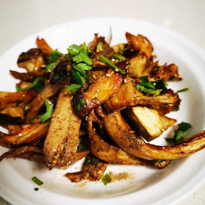 比肉好吃的烤箱烤杏鲍菇