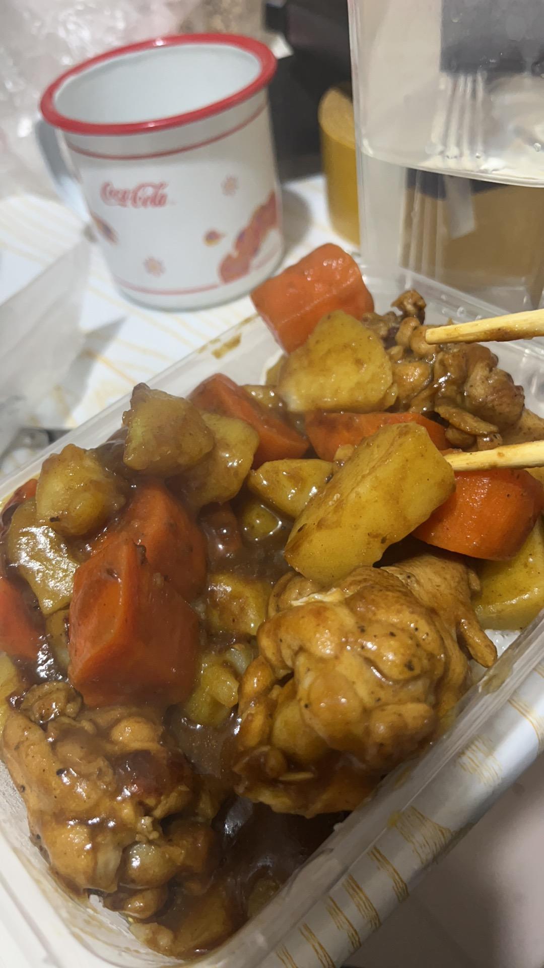 咖喱鸡肉(一人食