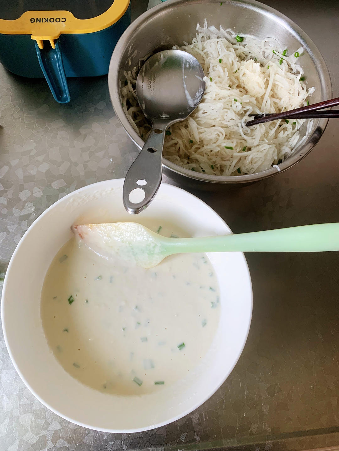 童年的回忆 — 油墩子（萝卜丝饼）