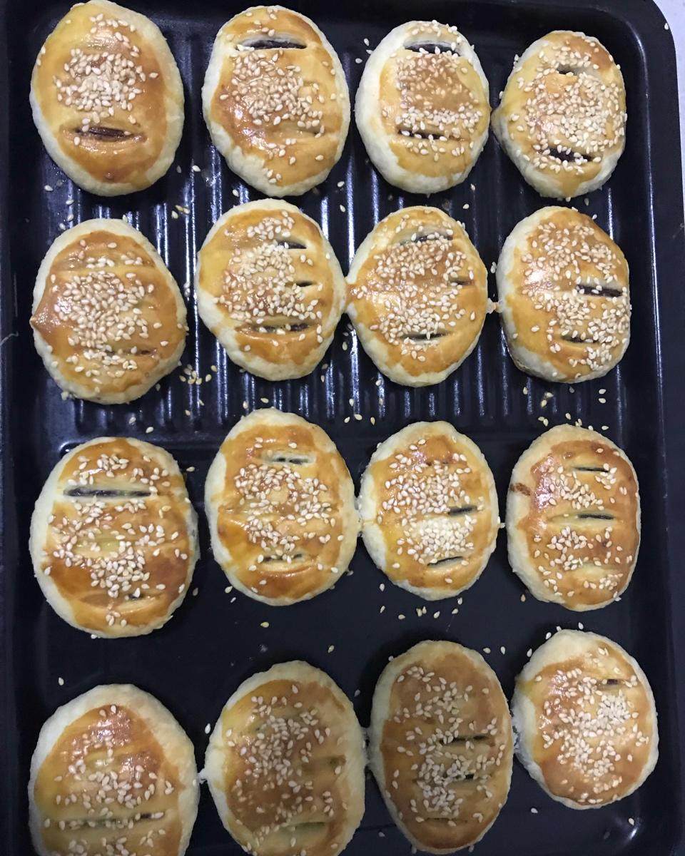 红豆酥饼