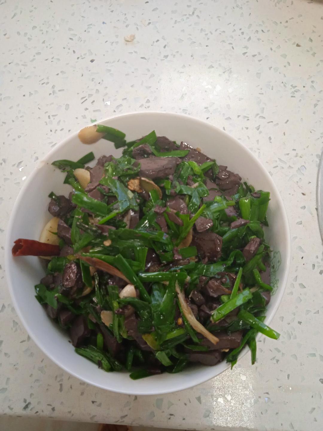 炒羊血