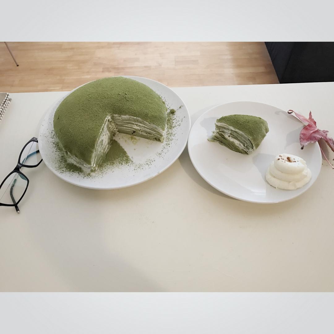 Lady M 抹茶千层蛋糕(Muji无印良品抹茶拿铁版)