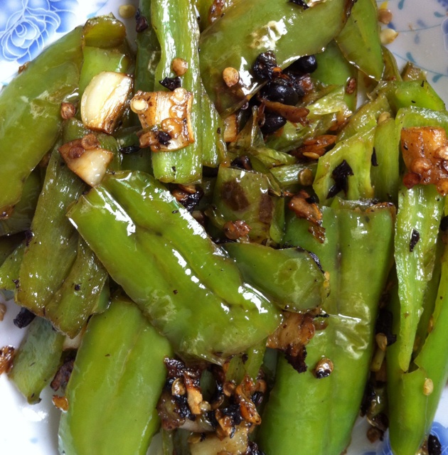 来迟小仙儿做的虎皮尖椒