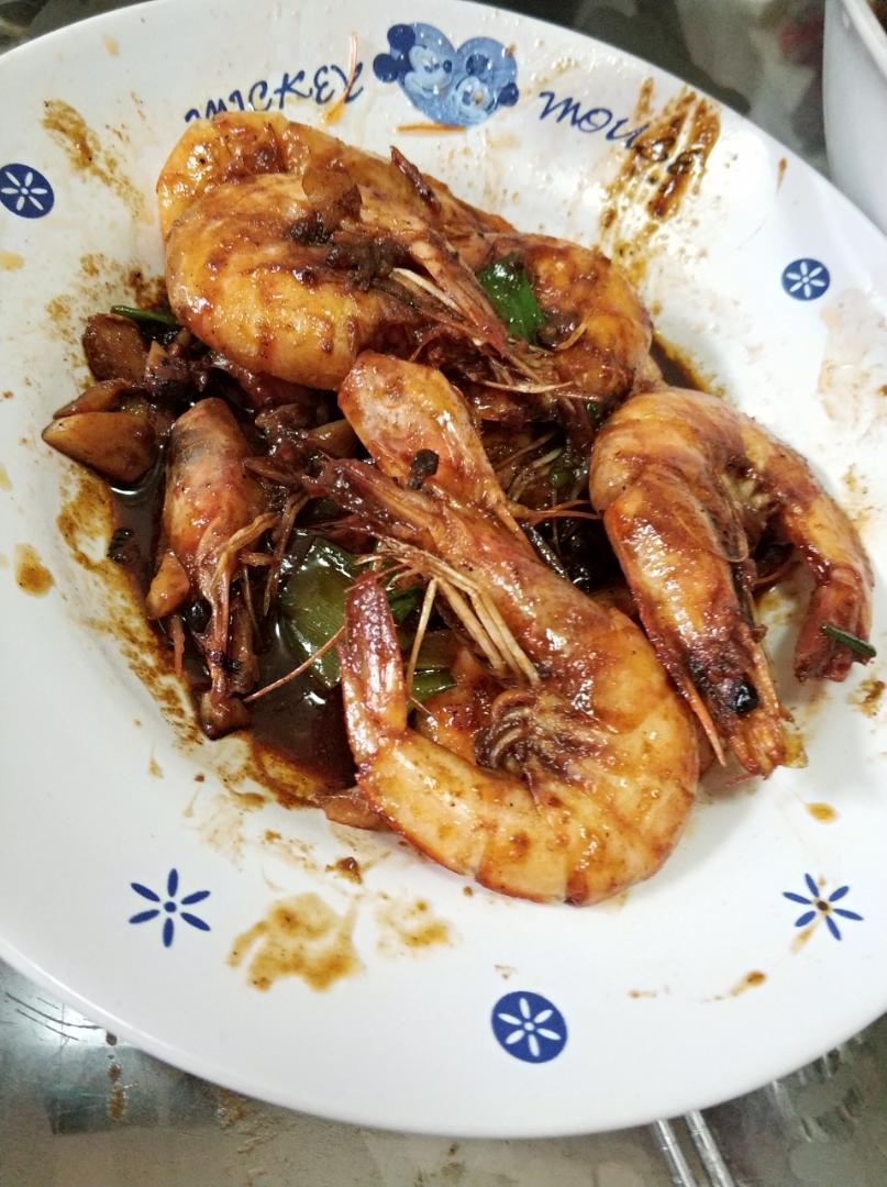 油焖大虾