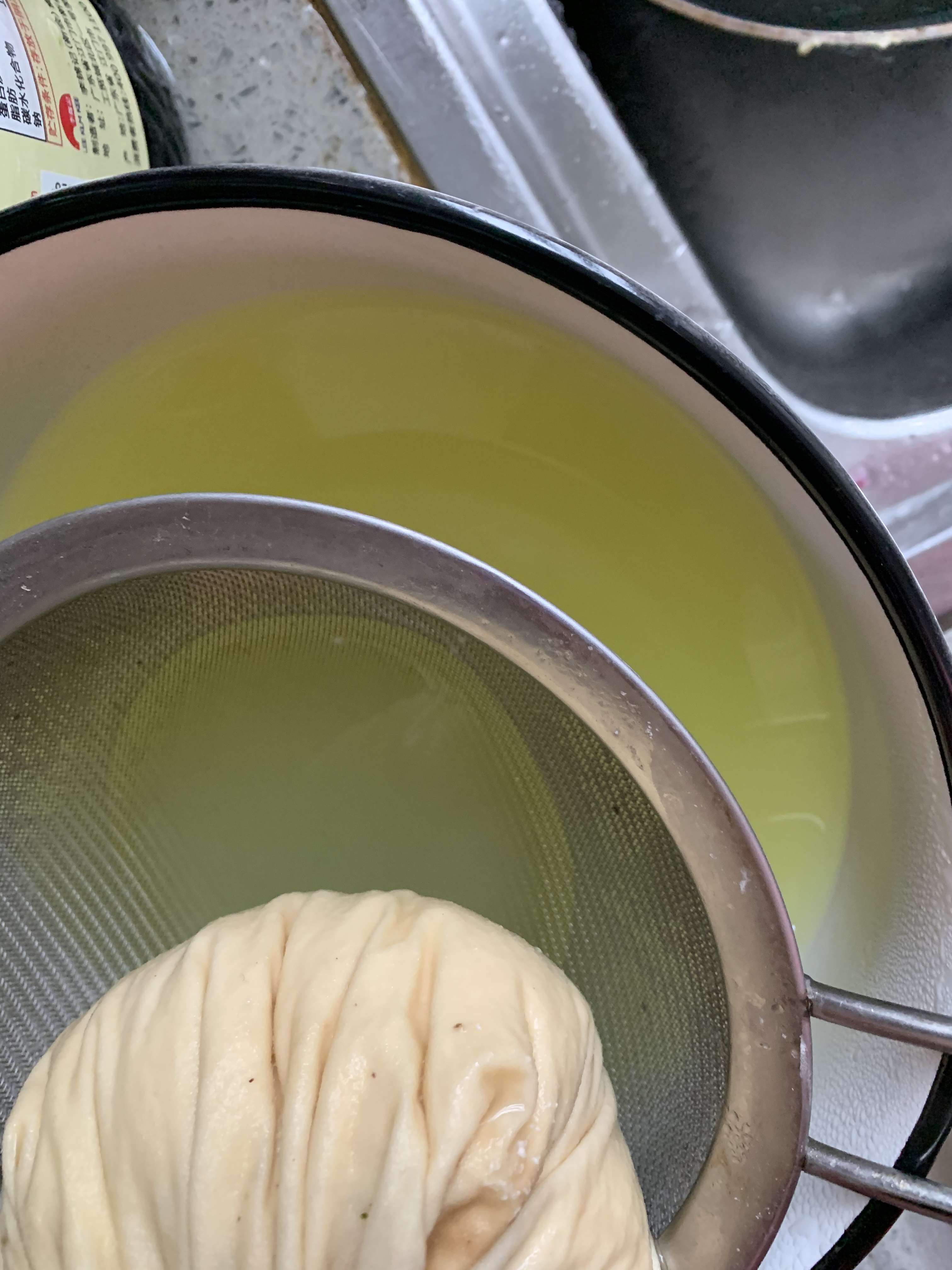 自制奶油芝士奶油奶酪 牛奶+柠檬汁（快手）的做法 步骤8
