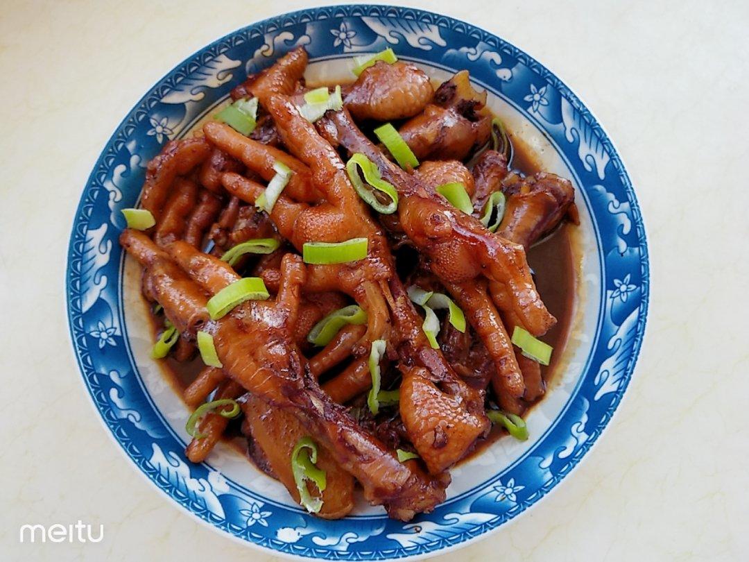 秘制红烧鸡爪