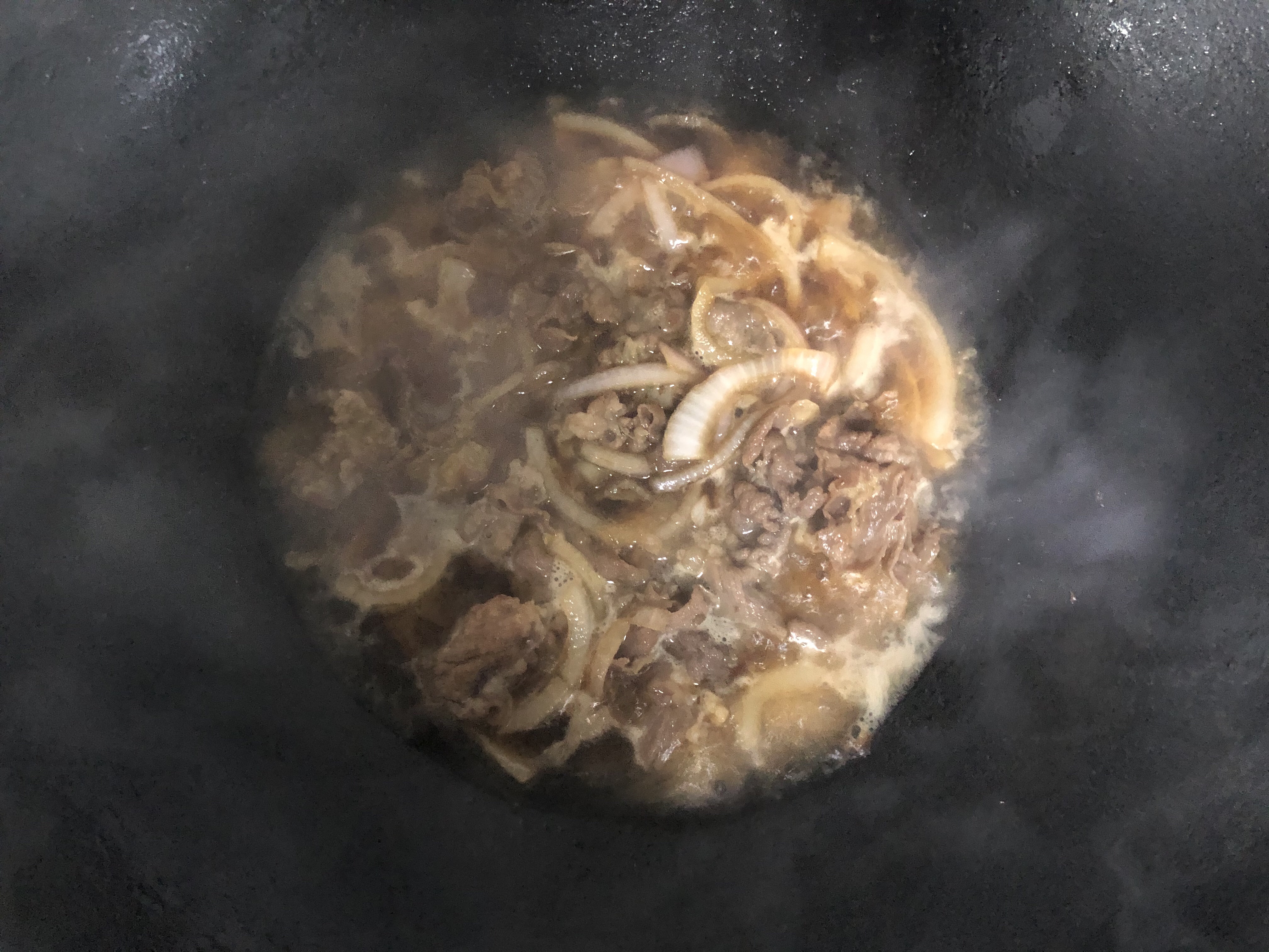 日式牛丼饭的做法 步骤5