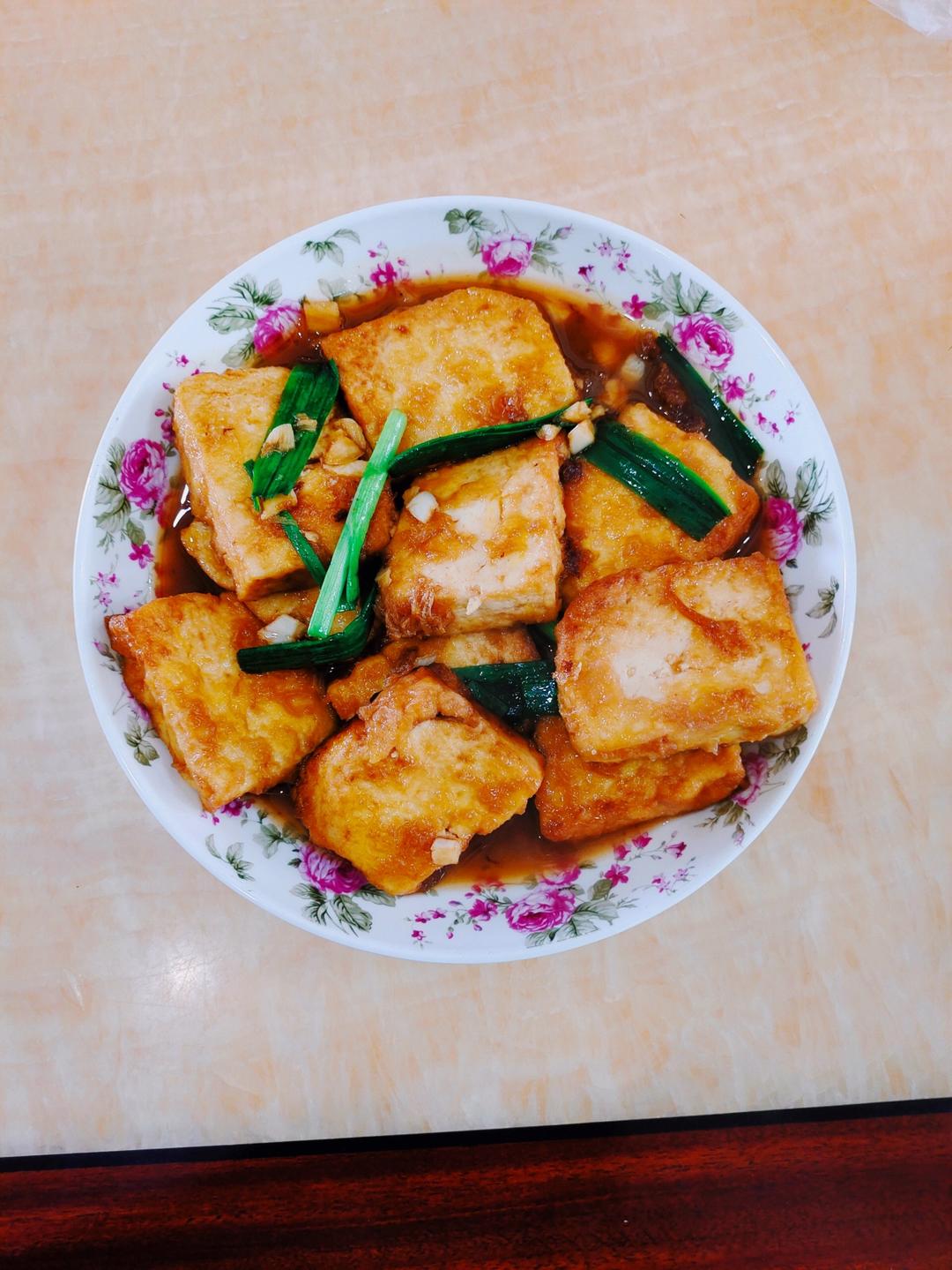 无敌好吃的香煎豆腐