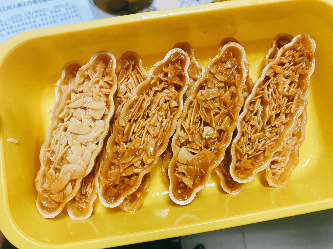 【暖暖焙家】糯米船用法，跟台湾老师学做焦糖杏仁船