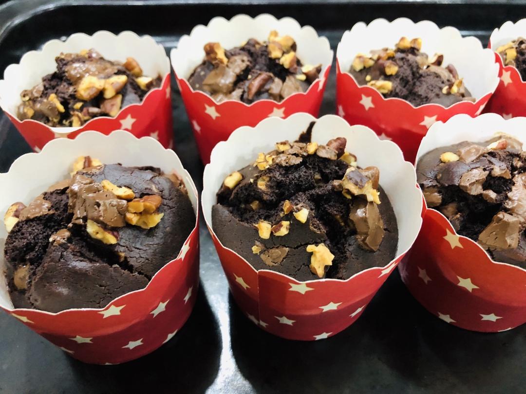 浓情巧克力摩卡马芬<Chocolate Espresso Muffins>