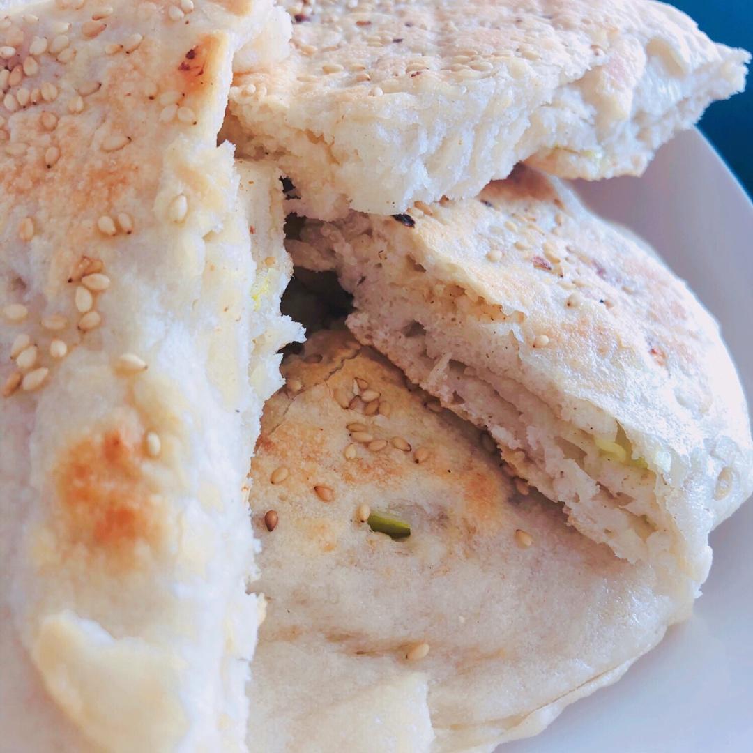 椒盐发面饼 Sesame Pancake