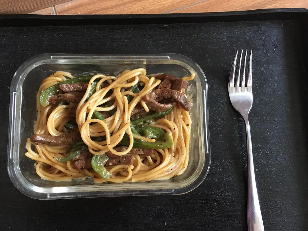 比餐厅好吃的黑椒牛柳意面🍝零失败简单教程