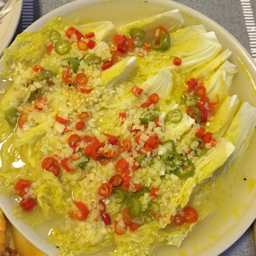 蒜蓉粉丝娃娃菜