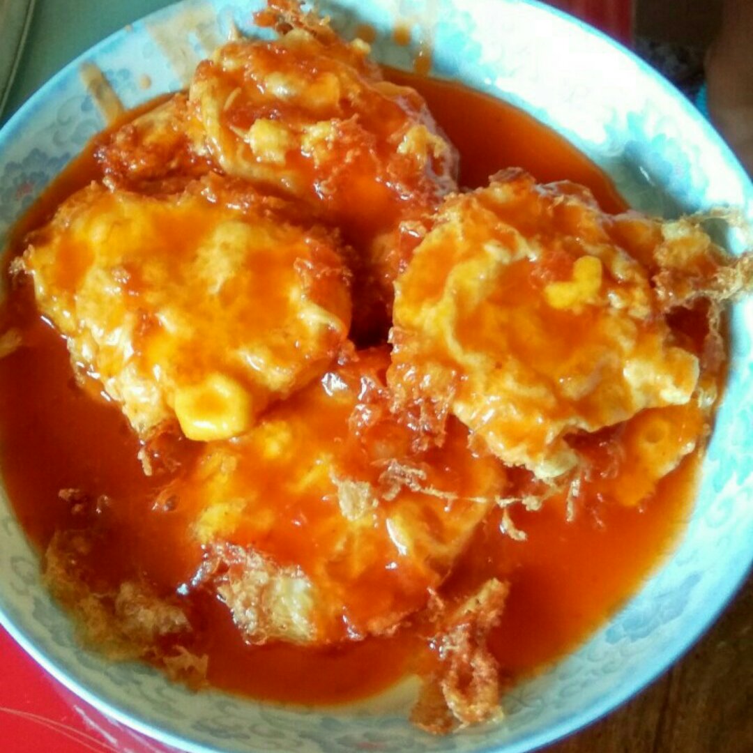 家常粤菜--五柳炸蛋