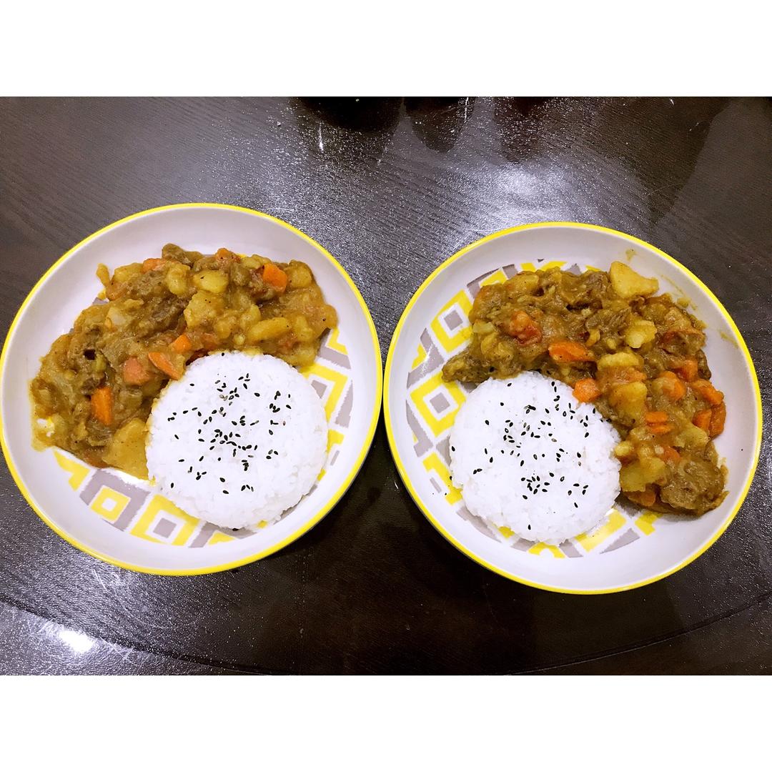 牛肉咖喱饭（好吃方便初学者版）