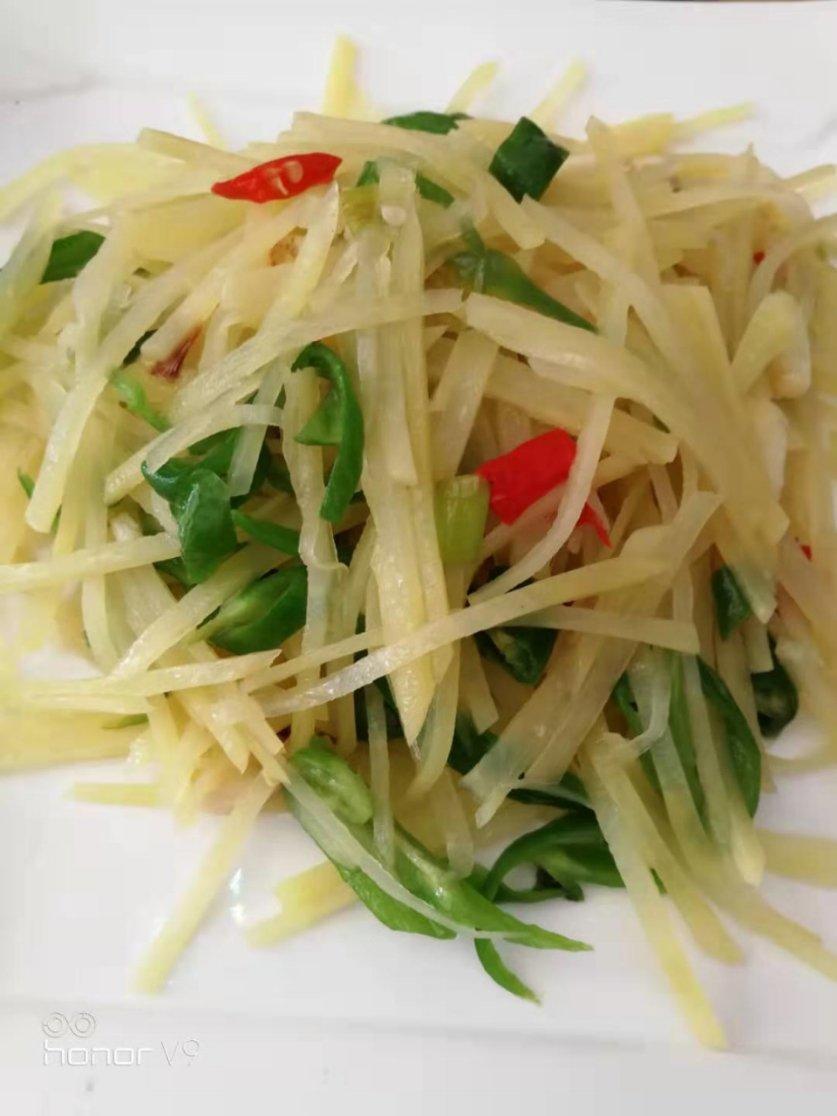 醋溜土豆丝