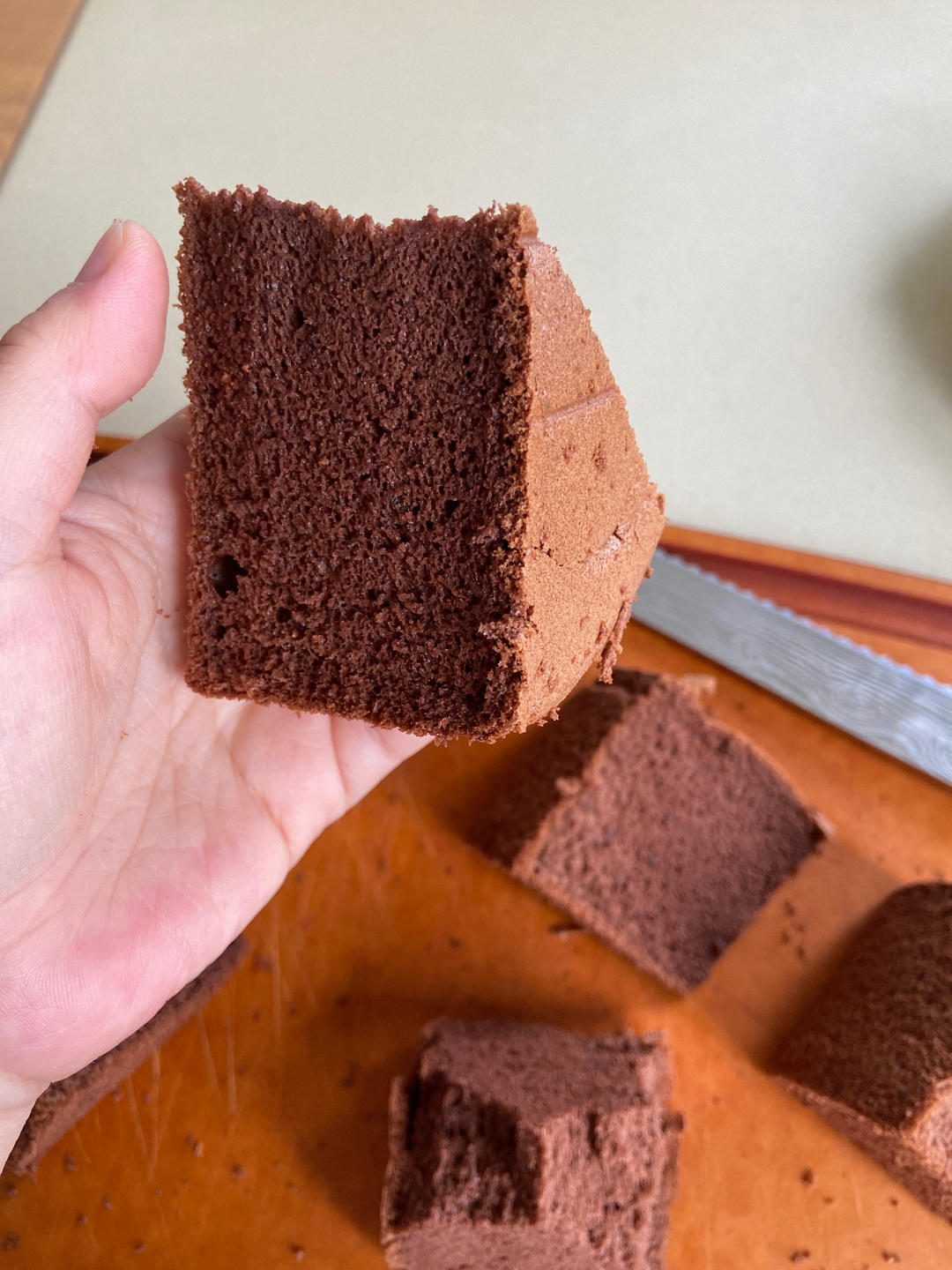 巧克力戚风蛋糕6寸(基础易成功版)