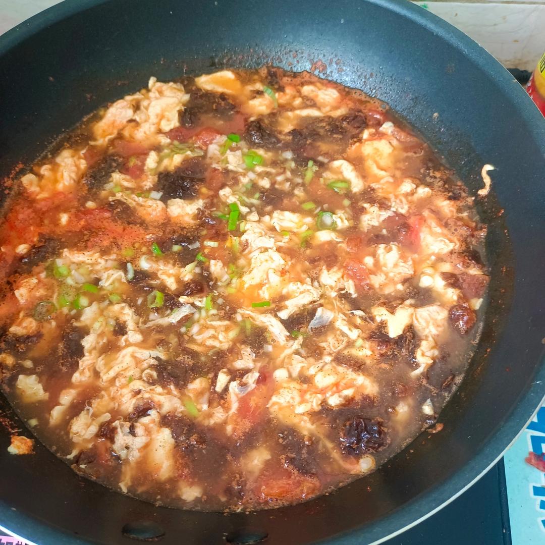 番茄紫菜鸡蛋汤