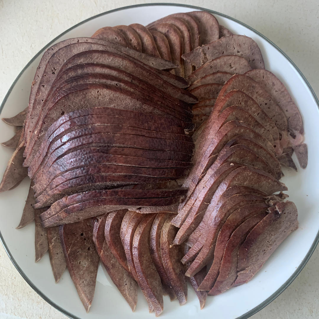 86岁奶奶教的盐水猪肝