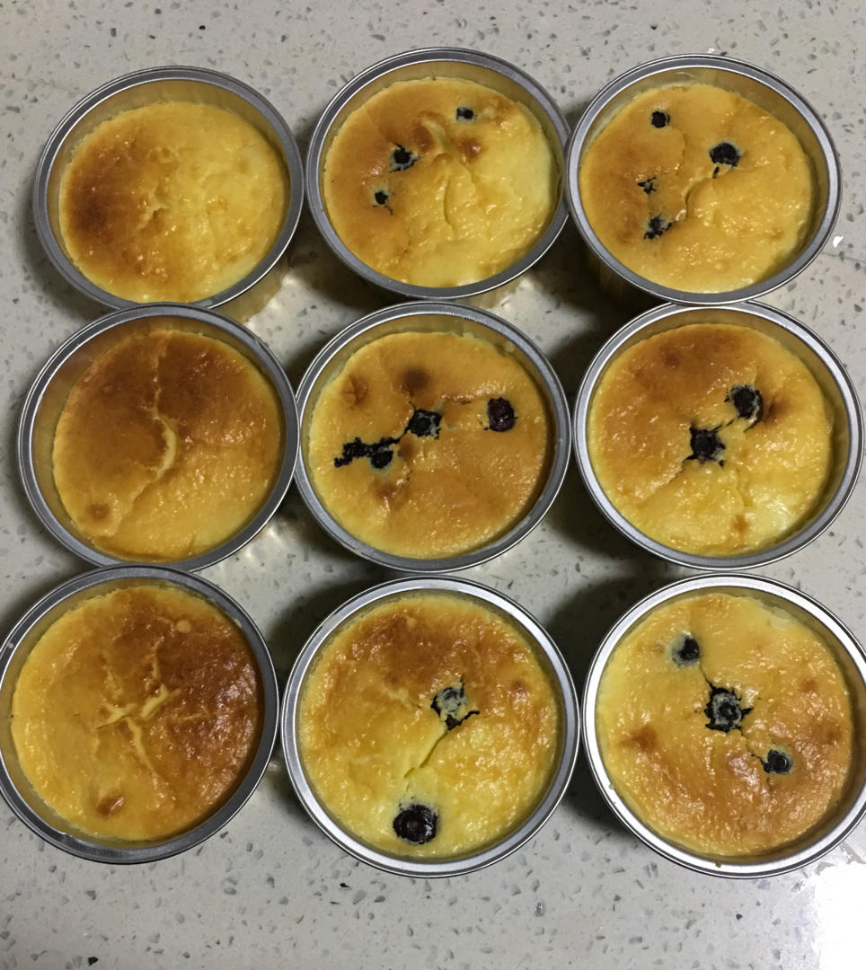 蓝莓芝士蛋糕杯