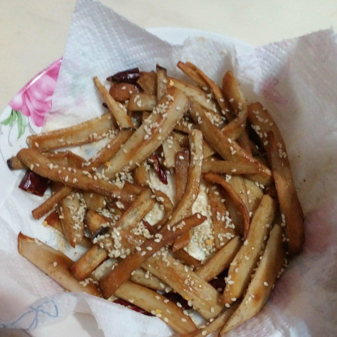 香辣吮指杏鲍菇条