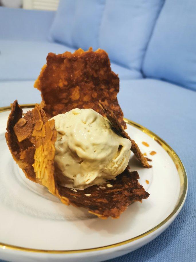 焦糖海盐冰淇淋（无需冰淇淋机版）