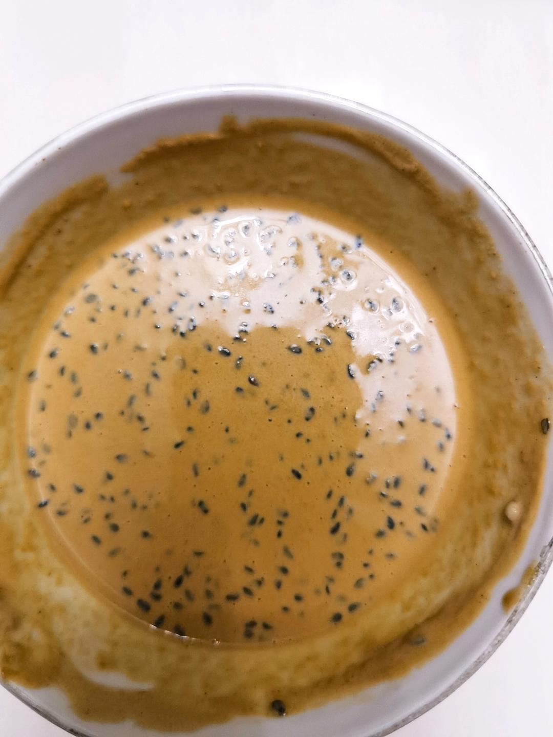 自制焙煎芝麻酱